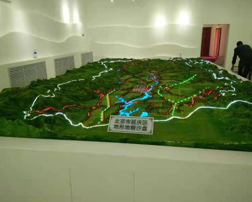 哈尔滨地形沙盘